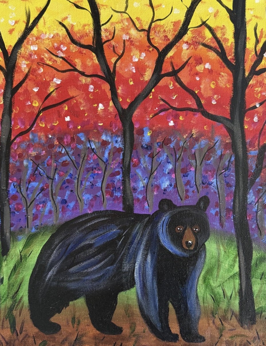 Bear With Me painting by Emily Prahl