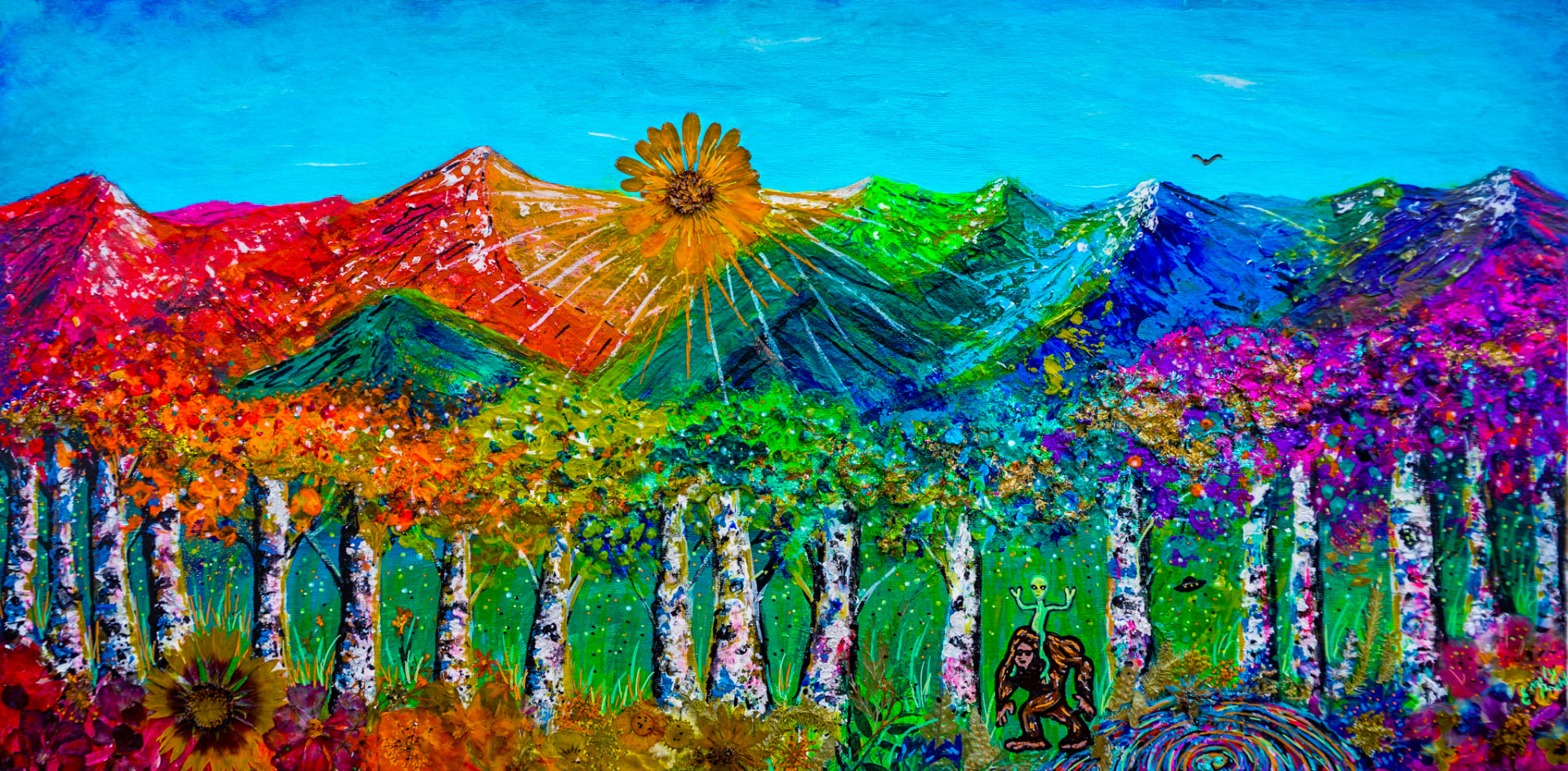 Off the Trail painting by Emily Prahl